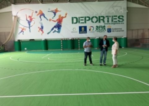 El pabellón deportivo Pedro Padilla retoma su actividad tras una inversión de más de 90 mil euros