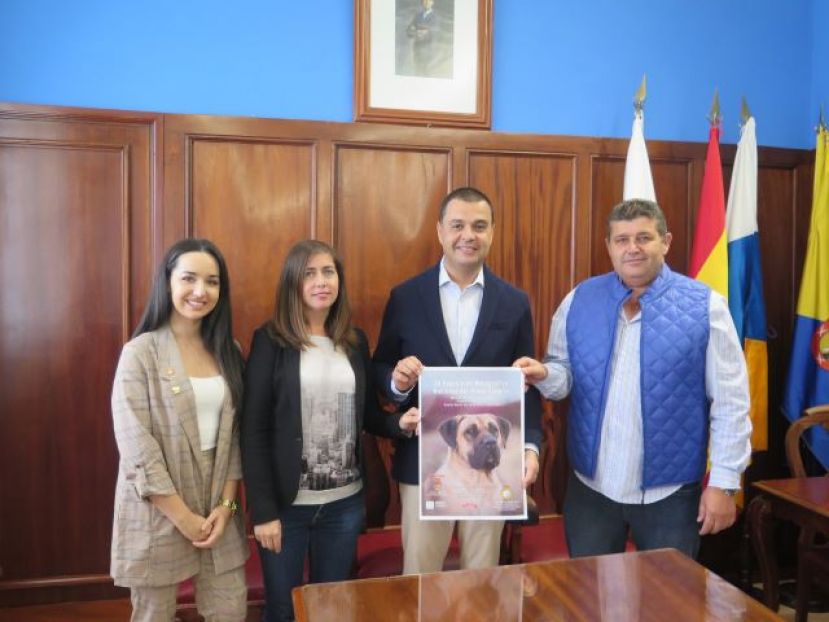 Gu&iacute;a acoge la 28 Exposici&oacute;n Monogr&aacute;fica Nacional del Presa Canario