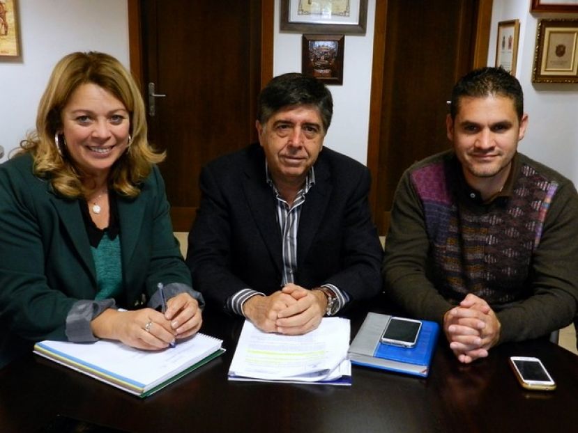 Teror: El consejero insular de Empleo realiza su primera visita oficial