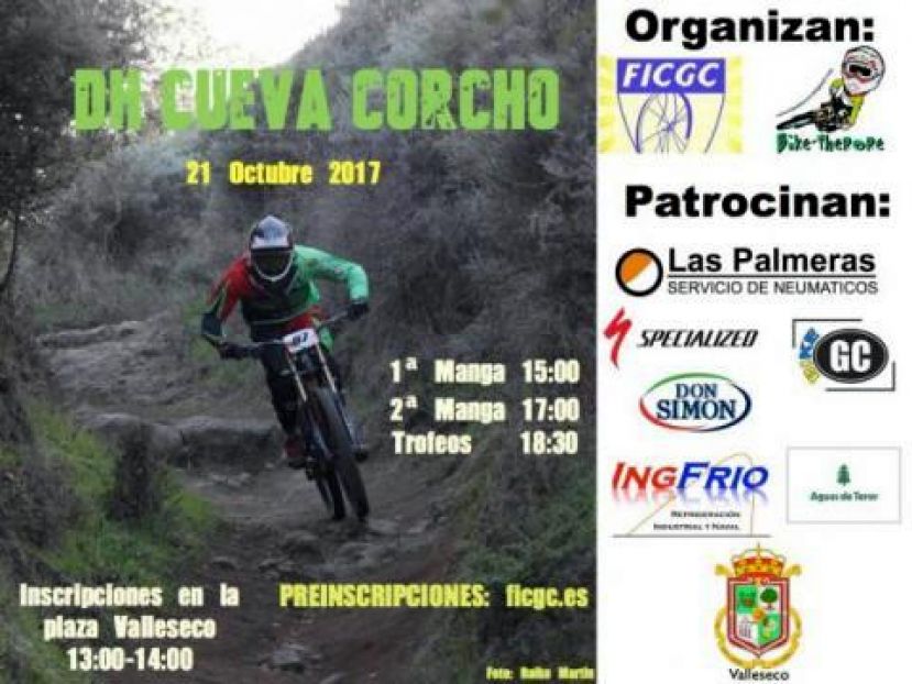 Valleseco: Velocidad y adrenalina en el VIII Descenso DH Cueva Corcho