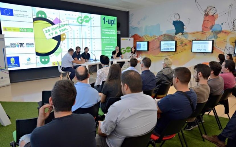 Tarde de experiencias y oportunidades en el evento &ldquo;1UP Videojuego y Animaci&oacute;n&rdquo;