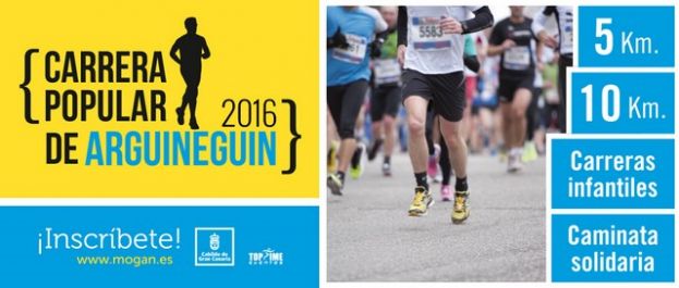 600 personas participar&aacute;n en la Carrera Popular de Arguinegu&iacute;n 2016