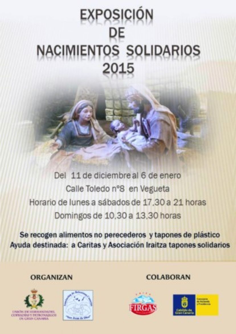 30 nacimientos con espíritu solidario en Vegueta