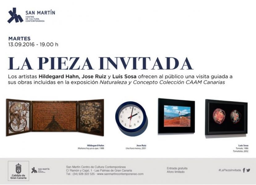 Visita guiada a la exposición de obras de la Colección CAAM en San Martín