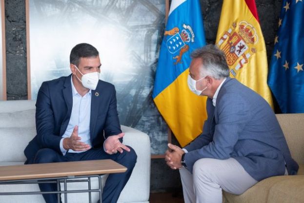 Torres y Sánchez se reúnen en Lanzarote para analizar distintas cuestiones de la agenda de Canarias con el Estado