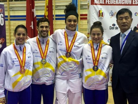 Taekwondo: 4 Medallas en el Campeonato de España Sénior 2016