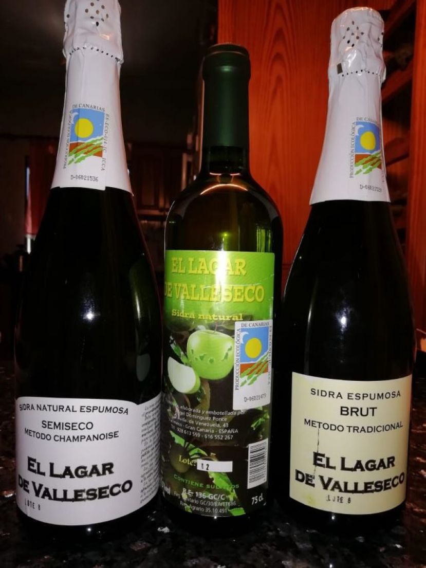La sidra &ldquo;El Lagar de Valleseco&rdquo; la mejor del mundo en el certamen Les Sidras
