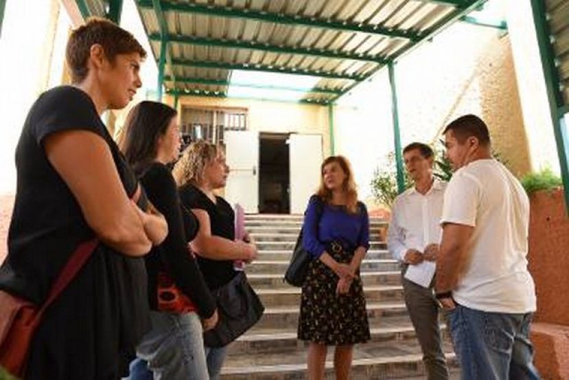 Visita oficial del Comisionado de Inclusión Social y Lucha contra la Pobreza a Güimar