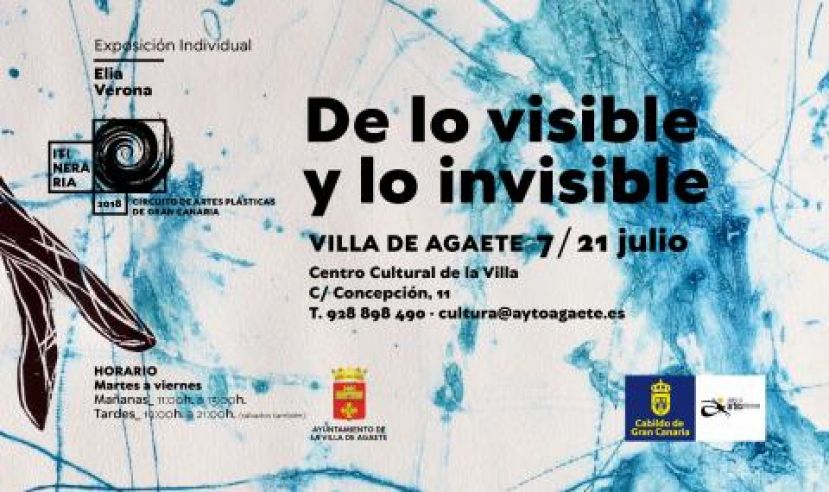 Agaete: Inauguración de la exposición de Elia Verona ‘De lo visible y lo invisible’