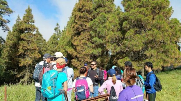 Gu&iacute;a: Se celebr&oacute; el pasado s&aacute;bado una caminata desde Fontanales a Monta&ntilde;a Alta