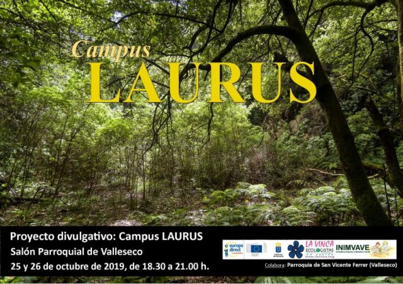 Valleseco: La Exposición Divulgativa “Campus LAURUS” en el Salón Parroquial