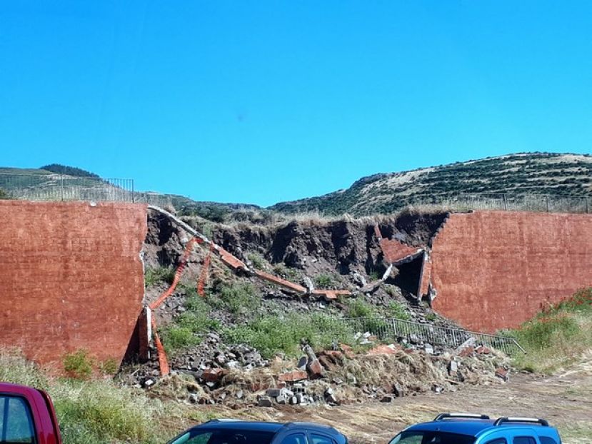 G&aacute;ldar: PP reclama que se priorice la obra del muro del Campo de f&uacute;tbol de Juncalillo