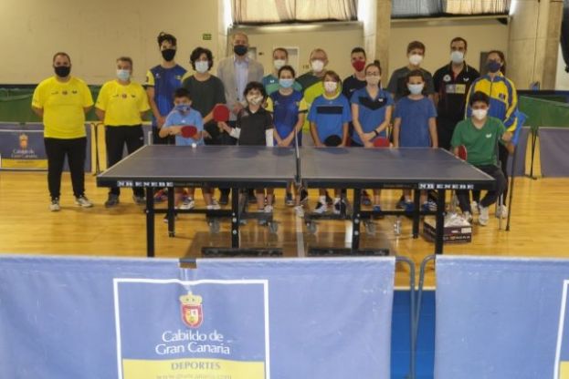 El Gran Canaria Arena acoge una jornada de tecnificaci&oacute;n de tenis de mesa