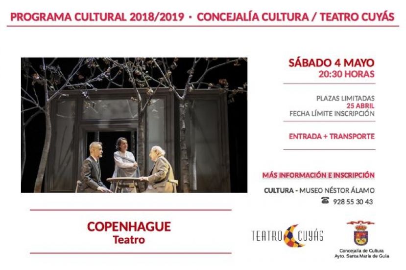 Gu&iacute;a: Nueva salida al Teatro Cuy&aacute;s para disfrutar de la obra &lsquo;Copenhague&rsquo;