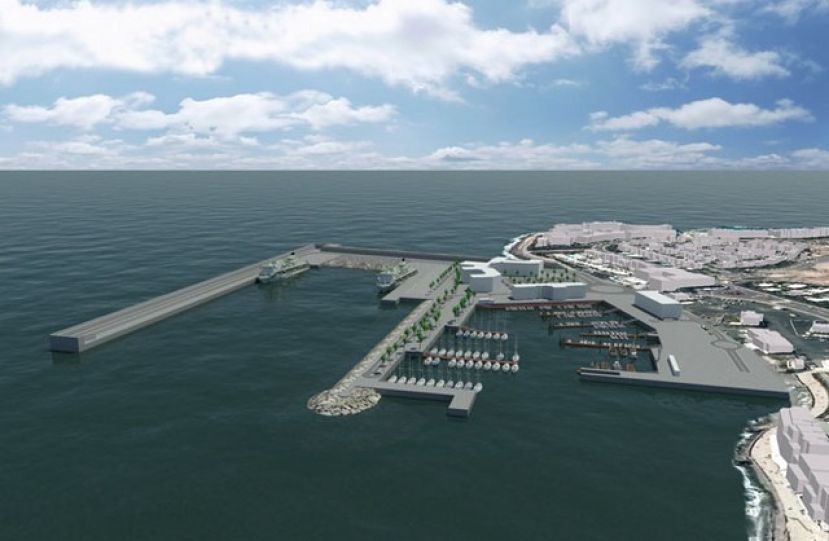 Podemos G&aacute;ldar apoya la manifestaci&oacute;n contra el macromuelle de Agaete