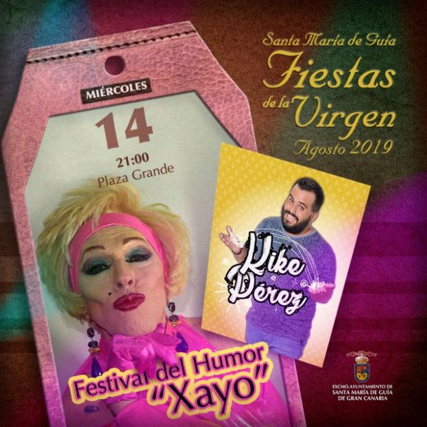 Kike P&eacute;rez, ma&ntilde;ana en el Festival del Humor &lsquo;Xayo&rsquo; en la Plaza Grande de Gu&iacute;a