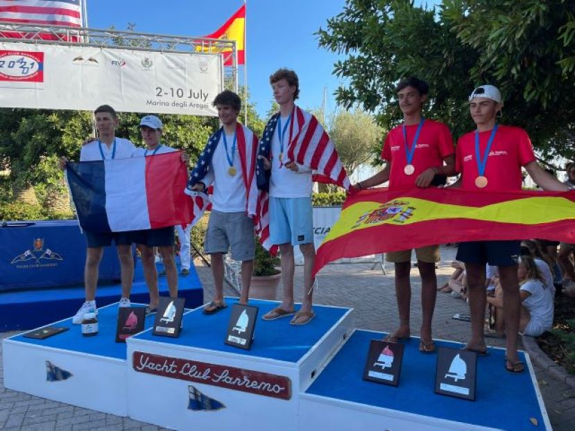 Dos bronces en los campeonatos del mundo para el Real Club Náutico de Arrecife