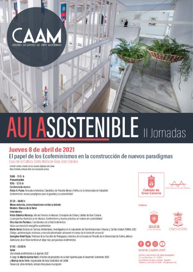 Santa Mar&iacute;a de Gu&iacute;a ser&aacute; sede este jueves de las II Jornadas del Aula Sostenible