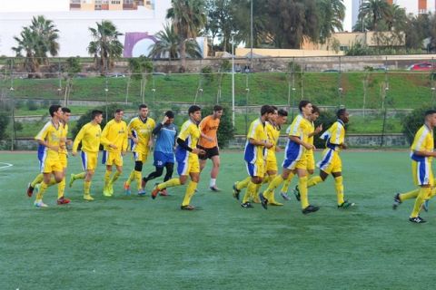 Penúltimo entrenamiento de la Selección Juvenil canaria antes de la Copa del Atlántico