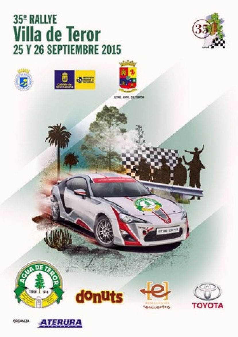 El 35º Rallye Villa de Teror se presenta este jueves en la Plaza Teresa de Bolívar