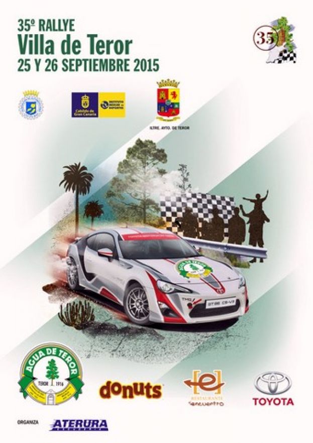 El 35º Rallye Villa de Teror se presenta este jueves en la Plaza Teresa de Bolívar