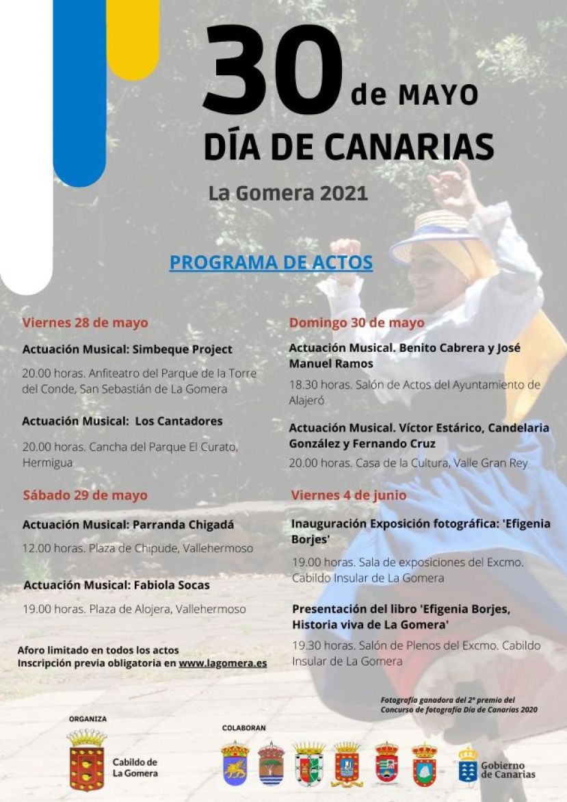 La Gomera: El Cabildo presenta la programación del Día de Canarias