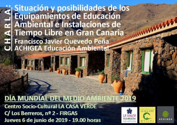 Firgas: Charla-Debate a cargo de  Francisco Javier Quevedo en la Casa Verde