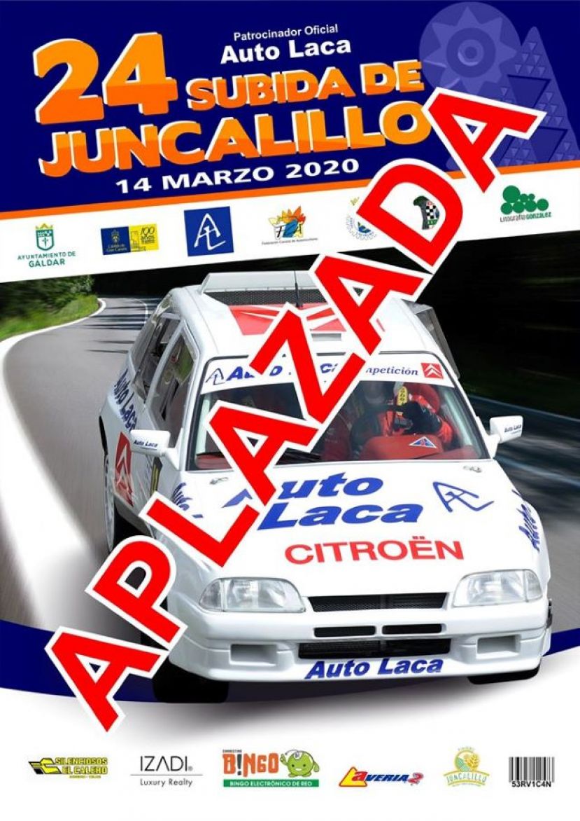 Automovilismo: Aplazada la 24ª Subida de Juncalillo por las medidas del COVID-19