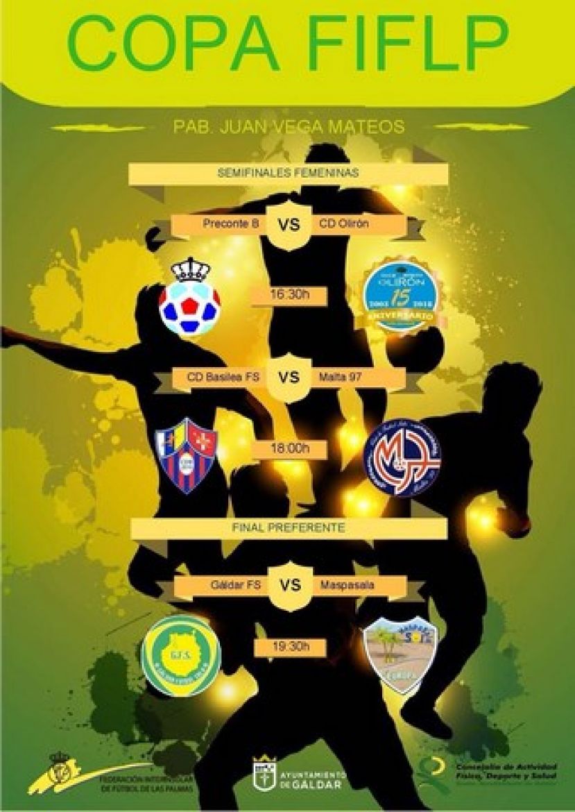 G&aacute;ldar acoge este s&aacute;bado la final de la Copa de F&uacute;tbol Sala