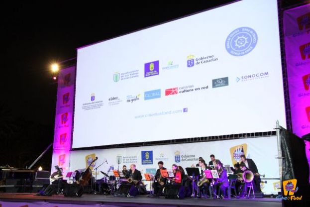 Clausura de Cine+Food con Yesterday y la Borond&oacute;n Big Band con buena m&uacute;sica
