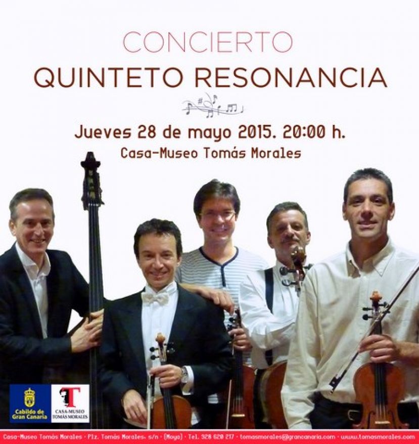 El quinteto Resonancia ofrecerá un recital de temas populares de folclore