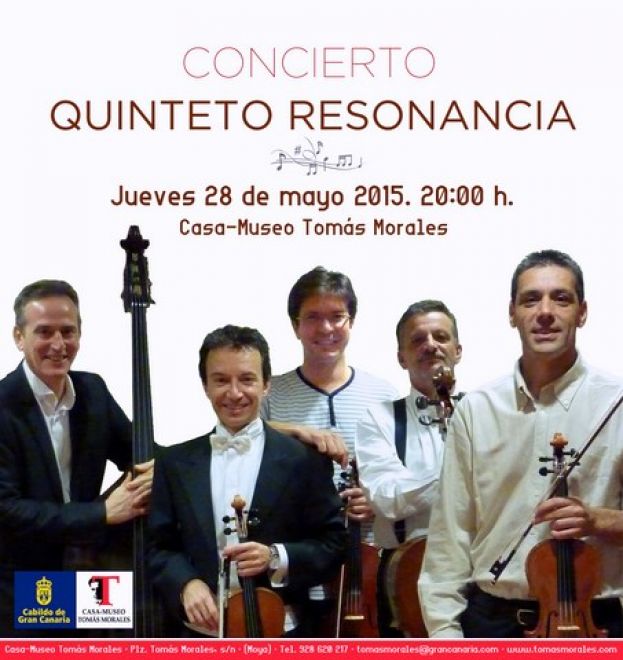 El quinteto Resonancia ofrecerá un recital de temas populares de folclore