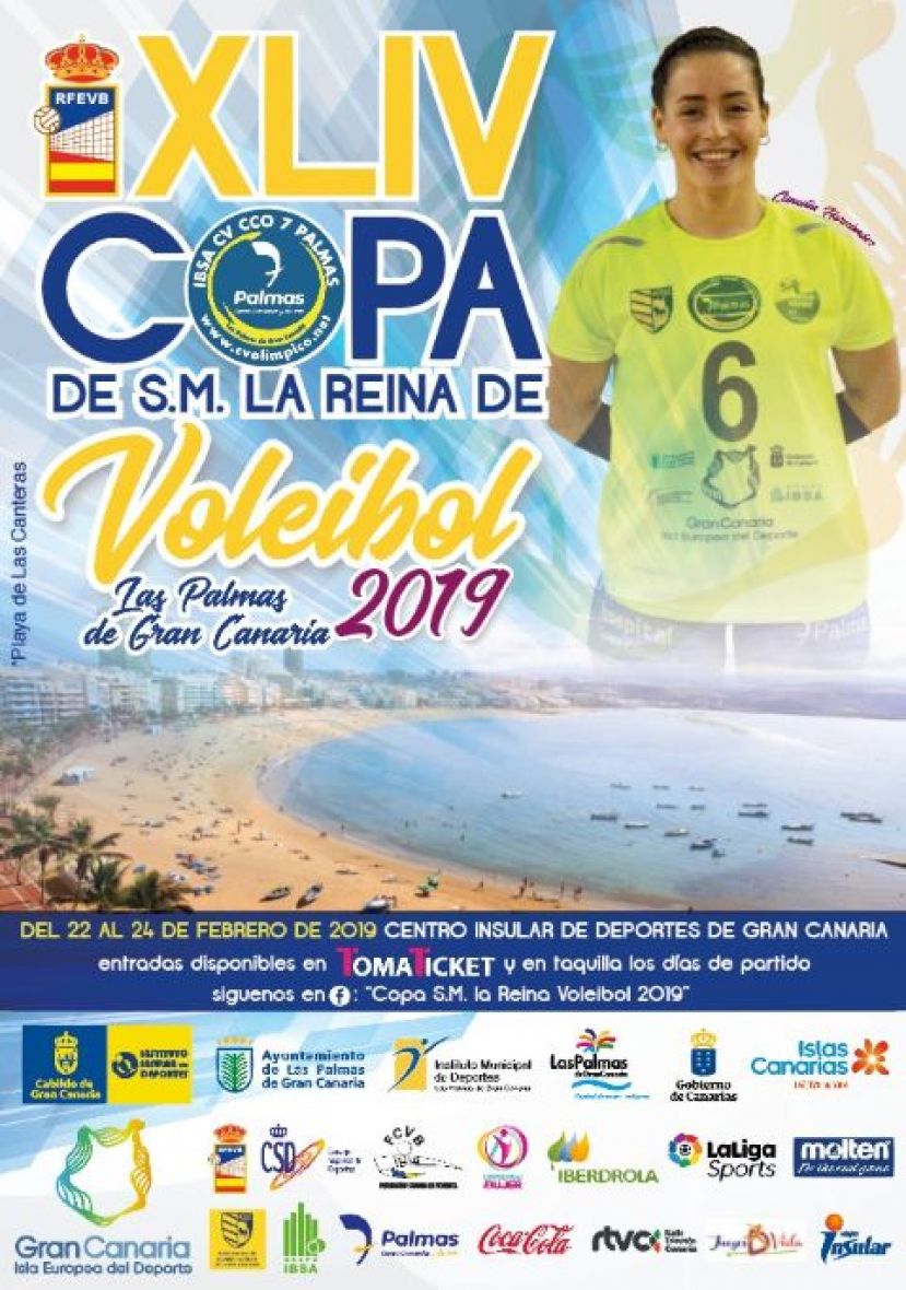 Convocatoria Prensa | Copa S.M. Reina Voleibol 2019 | Presentación Oficial