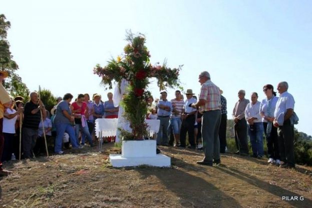 Valleseco: Celebración de la Festividad de La Cruz en la zona de la Mina