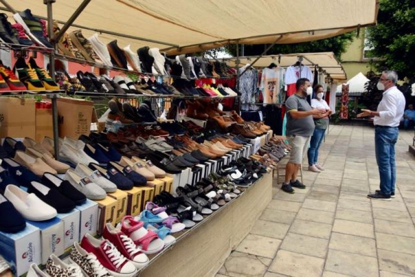 Este jueves regresa a Gáldar el Mercadillo Municipal en la Plaza de Santiago