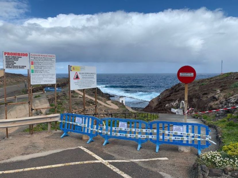 Guía: Cierre preventivo de las zonas de baño de Roque Prieto y San Felipe