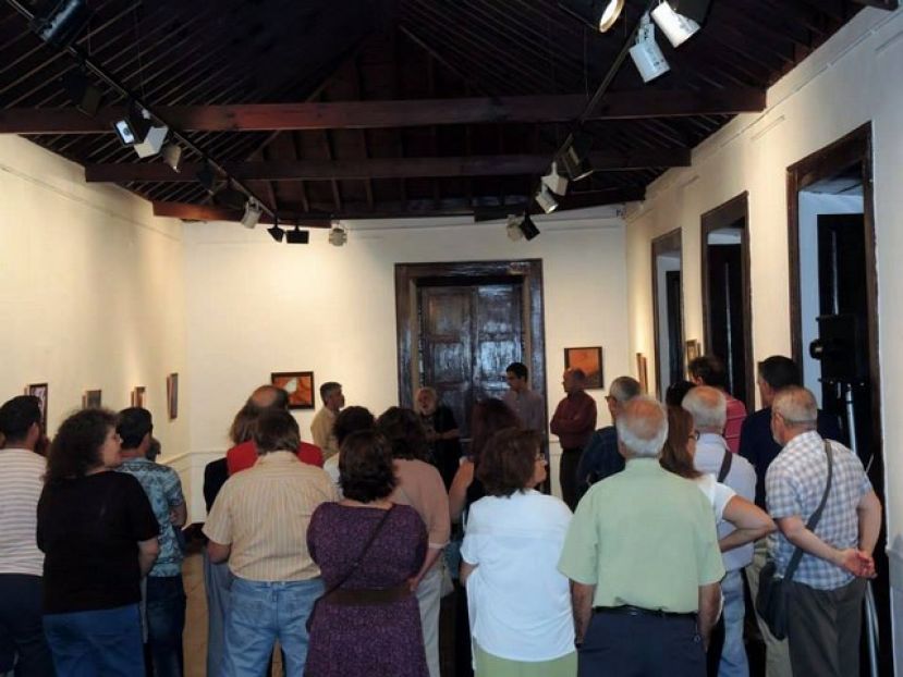 Agaete: Inaugurada en el Centro Cultural de la Villa la exposición &quot;Despedida&quot;