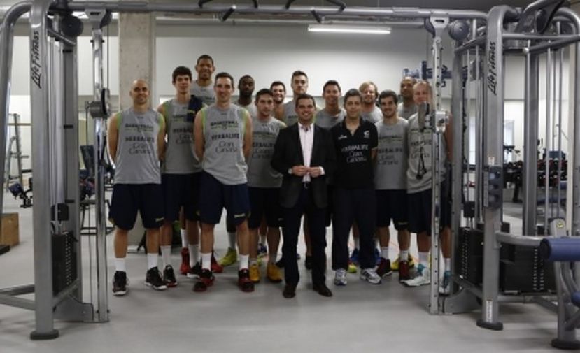 Liga Endesa.- El Herbalife Gran Canaria estrena gimnasio en el Gran Canaria Arena