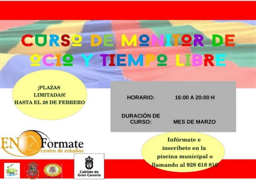 Curso de Monitor de Ocio y Tiempo Libre en Valleseco