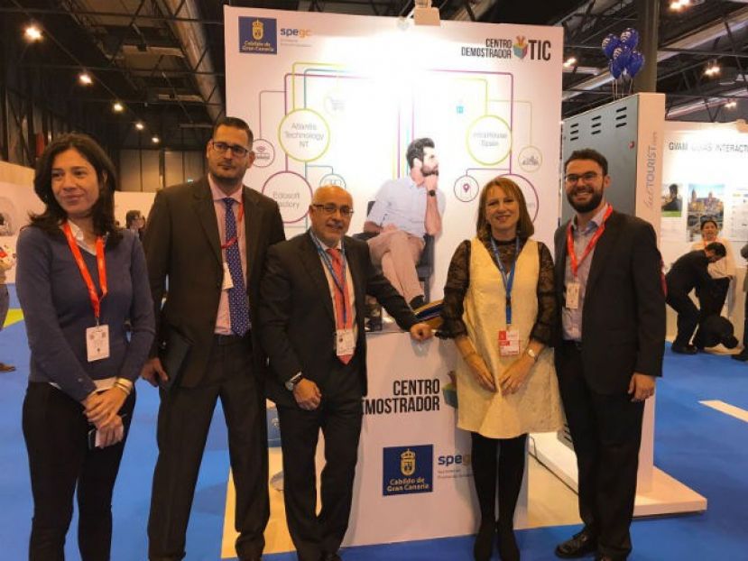 Cinco empresas de Gran Canaria con ideas innovadoras para el turismo se promocionan en Fitur 2018