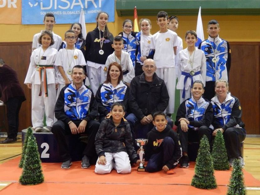 Gáldar gana el III Torneo de Navidad de Taekwondo