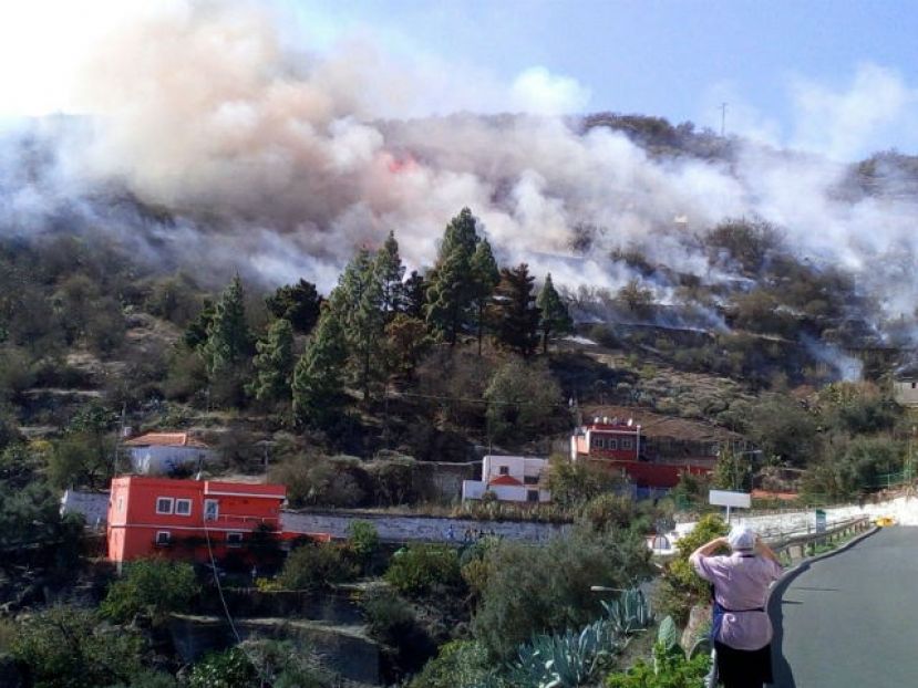 El Cabildo corroborar&aacute; que el fuego de Cazadores fue por una imprudencia