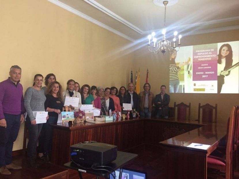 Agaete: &Eacute;xito el Programa de Impulso al Emprendimiento Femenino