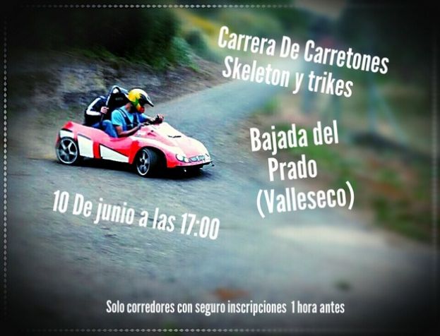 La Formula Uno de los carretones regresa a Valleseco