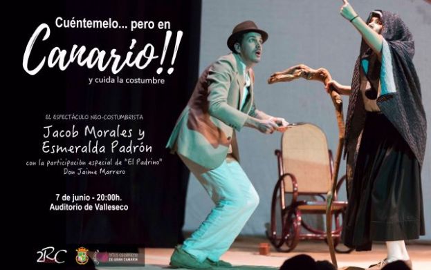 El espect&aacute;culo humor&iacute;stico &lsquo;Cu&eacute;ntamelo, pero en canario&rsquo; llega a Valleseco