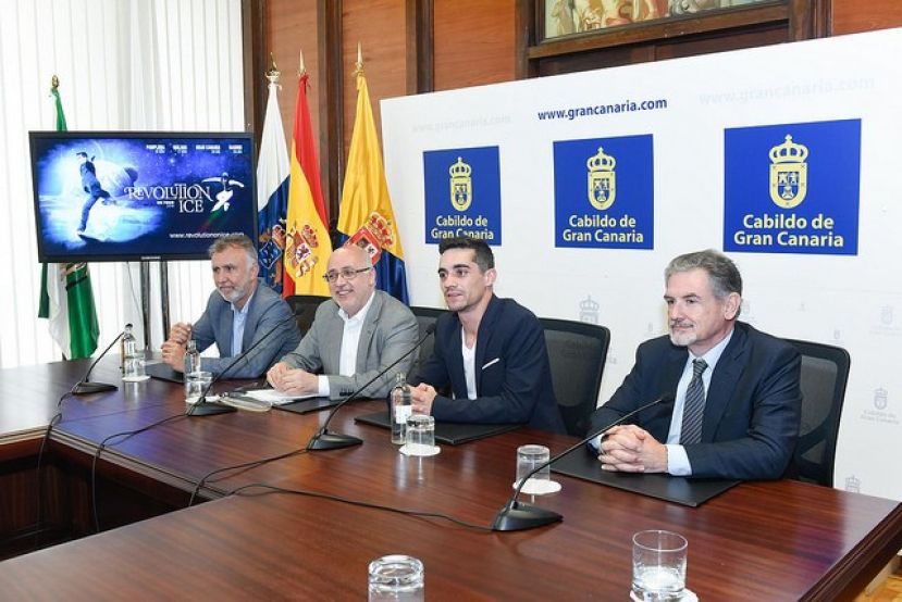 El espect&aacute;culo Revolution on Ice de Javier Fern&aacute;ndez llega a Gran Canaria