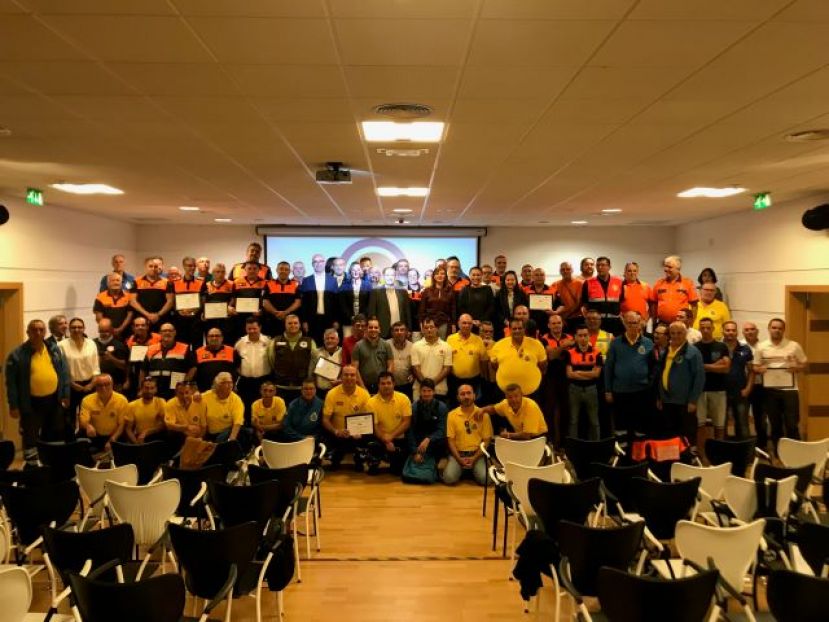 La I Jornada del Voluntariado de Protección Civil refuerza a este colectivo