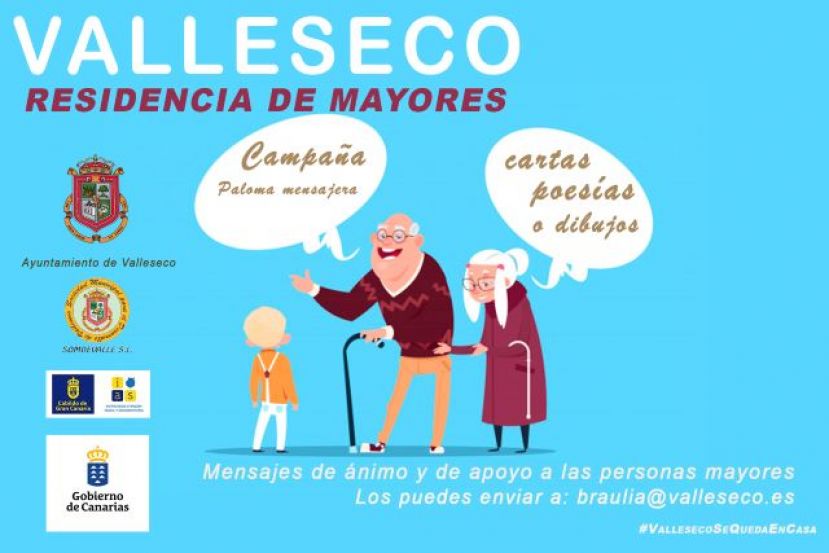 La Residencia de Valleseco lanza la campa&ntilde;a &ldquo;La paloma mensajera&rdquo;