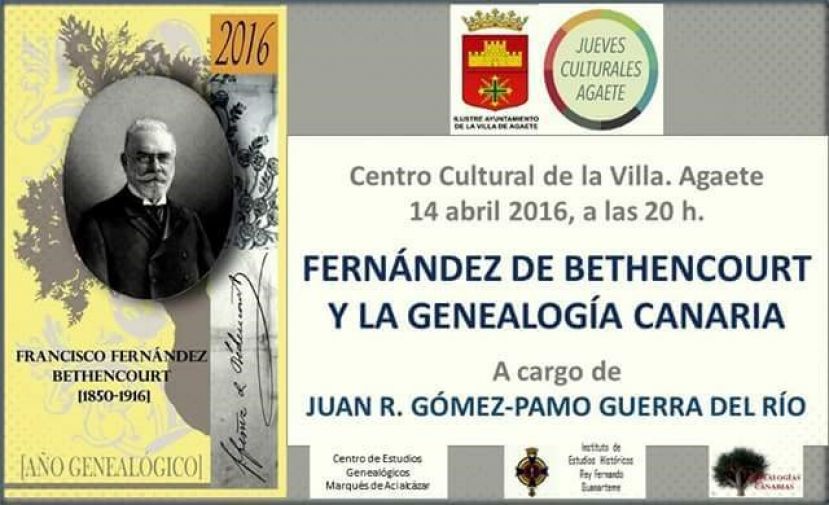 Otra edición de los &#039;Jueves Culturales&#039; en Agaete dedicada a la genealogía
