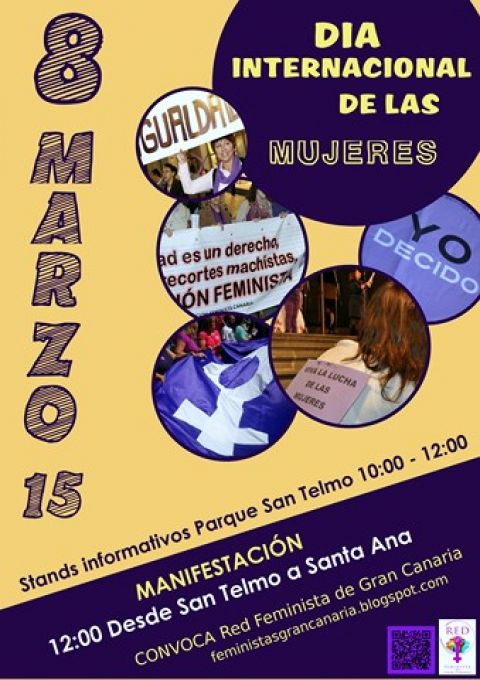 Rueda de Prensa “Para denunciar  la infra-representación  de las mujeres en Gran Canaria”